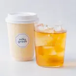 アイスティー（ミルキーグリーク麻布十番店|グリークヨーグルト＆アサイー）