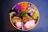 お母さんの唐揚げ弁当(旨辛 明太マヨ)（炭火焼きとおばんざい弁当 せん 渋谷店）