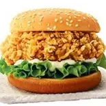 クリスピーチキンバーガー（日進斗金フライドチキン）