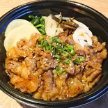 A5黒毛和牛カルビ丼（大衆焼肉ホルモンやまだ上新庄店）