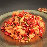【当店人気No.1】金牌辣子鸡,鶏肉の四川風ピリ辛炒め,Sichuan Spicy Fried Chicken（麻布十川）