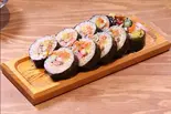 野菜キンパ（新大久保韓国横丁 第一食堂）