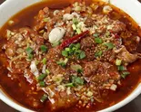 豚肉の四川風煮込み Szechuan-Style Pork Stew(星宿飯店 湯島店)