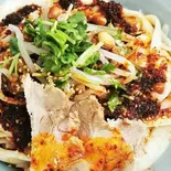 上海无汁麻辣刀削面(汁なし麻辣刀削面)（友誼食府 立川店）