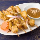 サテチキン Sate chicken(タイ・インド料理のお店 ALMOND TREE)