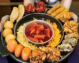 話題のモッパンセット（韓国家庭料理ジャンモ 聖蹟桜ヶ丘店）