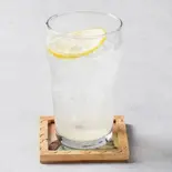 自家製レモネードソーダ（ペッシェ ネロ）