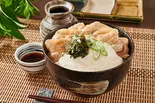 豚しゃぶとろろ丼（絶品ラー油つけそば 侍空 蕨中央）