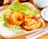 龍蝦(イセエビのチリソース2尾4切) Spiny Lobster in Chili Sauce 2 Lobsters (4 Cut)（円山飯店 神戸三宮店）