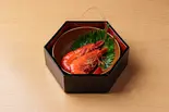 紹興酒付け 大蝦2つ（中華酒蔵 麻麻辣辣）