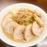 中豚ダブルラーメン(豚8枚)（豚ラーメン大山国分寺店）