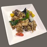 豚肉の黒コショー風味 Pork with Black Pepper Flavor(中国料理 みんらく)