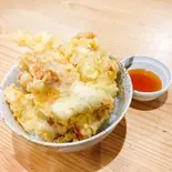 鶏天丼【天つゆ】 ご飯大盛り無料！（大分 とり天 豚天 天洋軒）