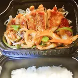 ポークソテーと白いご飯（旨いもの家 あづま）