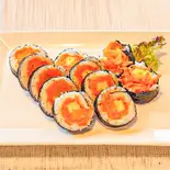 松本さんちの人参畑からの海苔巻き(新登場！)（韓国料理 自起屋）