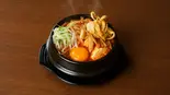 4種のきのこスンドゥブうどん（ソウル美彩スンドゥブ）