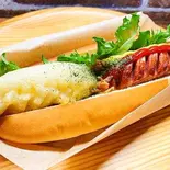 バナナカレードッグ+プレミアムバナナジュースセット(バナナジュース専門店 banana王国)