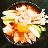 海鮮スンドゥブチゲ（韓国食堂明）