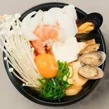 海鮮スンドゥブチゲ（ドングラミキンパ＆チキン）