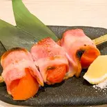 トマト巻き（炭火串焼 真心庵）