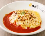 トマト＆炙りチーズオム Tomato Grilled Cheese Omelet Rice（ふわとろオムライスの店 名古屋たまごけん NAGOYATAMAGOKEN）