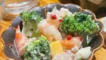 海老とブロッコリーのタルタル（天ぷら酒場りん）