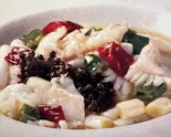 モンゴウイカと生花山椒の自家製山椒オイル炒め(中華料理 浅草橋 川の味)