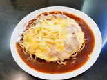 チーズピカタあんかけスパ（名古屋名物あんかけスパあんかけ亭）