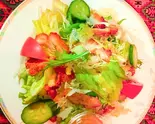 チキンサラダ（インド料理ニュー・エベレスト）