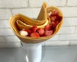 ホントノチョコカスタードフローズンいちごホイップ True chocolate custard frozen strawberry whip（タカハシクレープ）