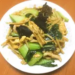 きくらげと玉子炒め（珍味楼）