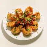 台湾風 こしょうえび（台湾木片弁当）
