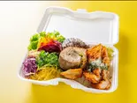 ポルケッタとカツレツのハーフ＆ハーフボックス（レストラン カンターロ）