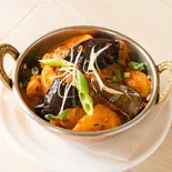 アルべイガンカレー/Alu Baigan Curry(本格インド料理マサラ舟入店)