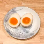 味卵 soft-boiled egg（つけ麺 隆勝）