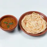 ビーフ カレー＆ポロッタ/ Beef Curry and Porotta（Kerala Kitchen 新丸子店）