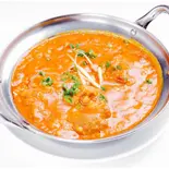 豆とチキンカレーセット/dal chicken curry set（インドカレースワズ）