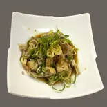 鶏皮のゆずこしょう Chicken Skin with Yuzu Pepper(中国料理 みんらく)