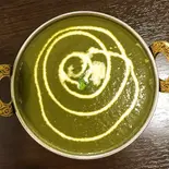 ほうれん草キーマカレー Spinach Keema Curry(ネパール・インド料理 GORKHA)