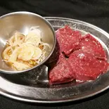 レバー(ネギ塩ごま油)（炭火焼ホルモン焼肉専門店 ホルモン二郎）