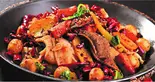 麻辣什锦香锅 盛り合わせの汁なし火鍋（四川料理 成都小吃）