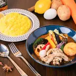 【百名店2024受賞】せせりベジココナツカレー Chicken Neck Meat and Coconuts Curry（札幌スープカレーJACK 中津店）