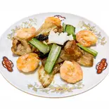 海老の八宝菜（中華料理 渤海飯店）