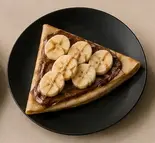 ヌテラバナナ（RIZ CAFE CREPE RIZ 大名店）