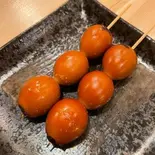味付きうずらたまご2本（博多やきとり かわ庵 三宮東門店）