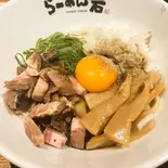 煮干しまぜ麺（らーめん砦 京町堀店）