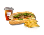 レモングラス焼肉バインミー+ドリンク+ポテト（Lapin）