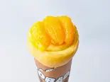 みかんカスタード(クレープ&ソフトクリーム バオバオ)