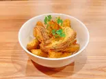 皮付き生ポテトフライ(トリュフ味)(鉄板串焼dining BOB)