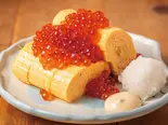 出汁巻き+大盛イクラ 単品（ニューロバタ カタナ食堂 天神西通り店）